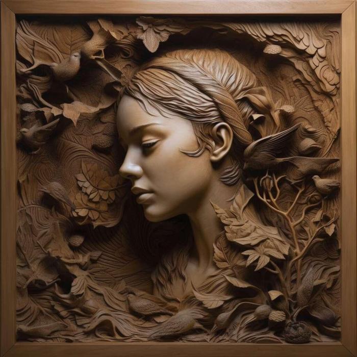 نموذج ثلاثي الأبعاد لآلة CNC 3D Art 